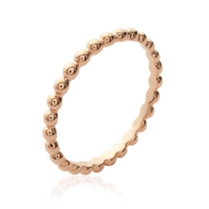 BAGUE PL-OR 750 3MIC ROSE