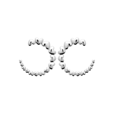 B.O ACIER PVD COULEUR ARGENT