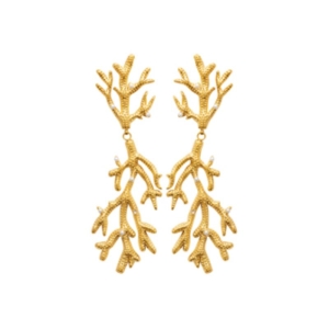 B.O ACIER PVD DORÉ PERLES IMIT