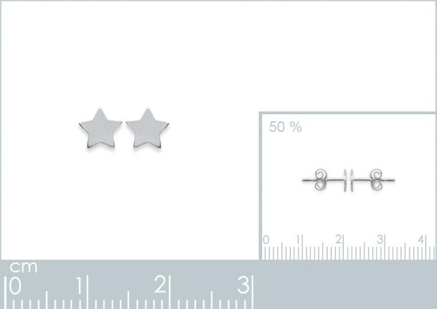 B.O ARGENT 925 RHODIE - 7z4216