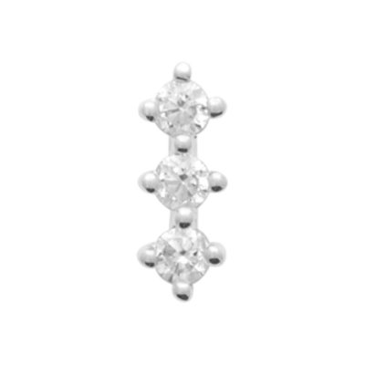 B.O ARGENT 925 RHODIE OZ A L'UNITE