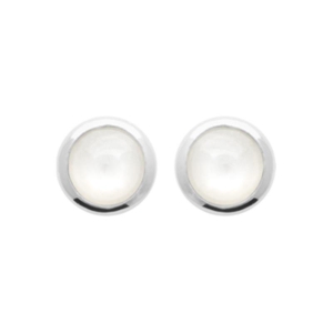 B.O ARGENT 925 RHODIE PIERRE DE LUNE