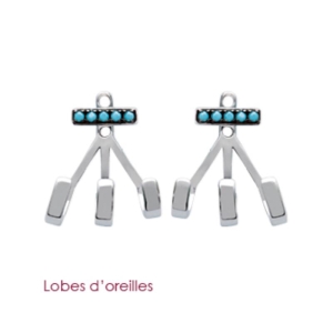 B.O ARGENT 925 RHODIE PS