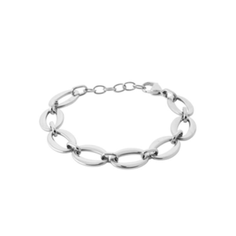 Pulsera Acero 316. Pvd Plateado - 3z1218520