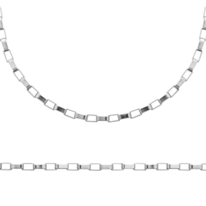 BRACELET ACIER PVD COULEUR ARGENT