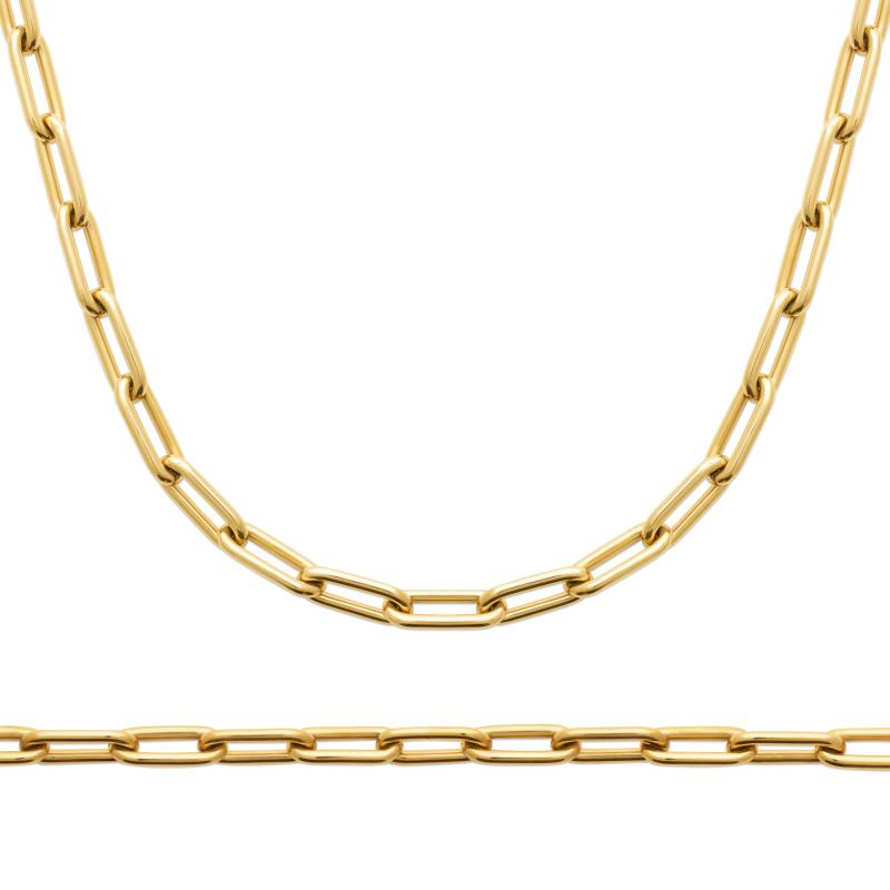 BRACELET ACIER PVD DORÉ