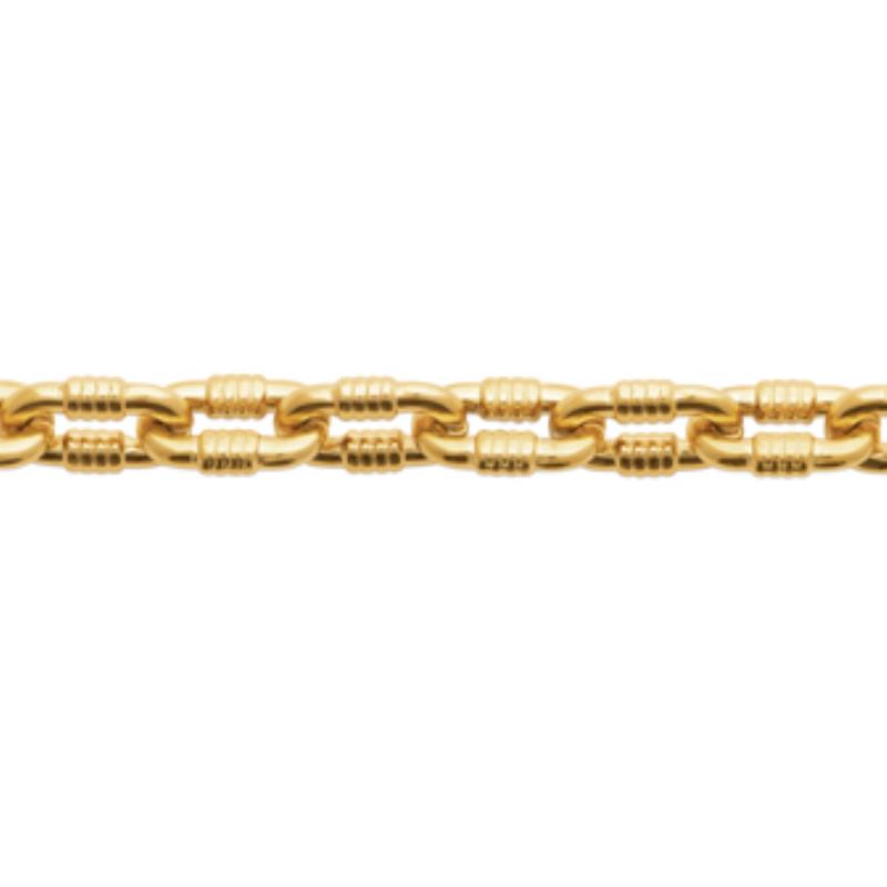 BRACELET ACIER PVD DORÉ