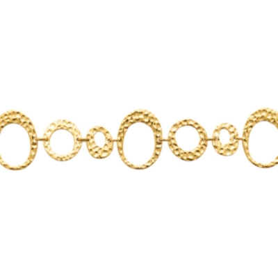 BRACELET ACIER PVD DORÉ