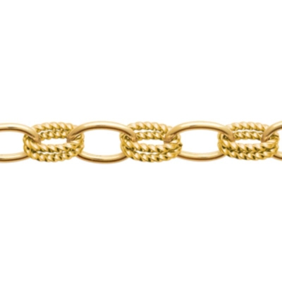 BRACELET ACIER PVD DORÉ