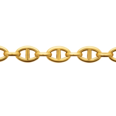 BRACELET ACIER PVD DORÉ