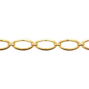 BRACELET ACIER PVD DORÉ