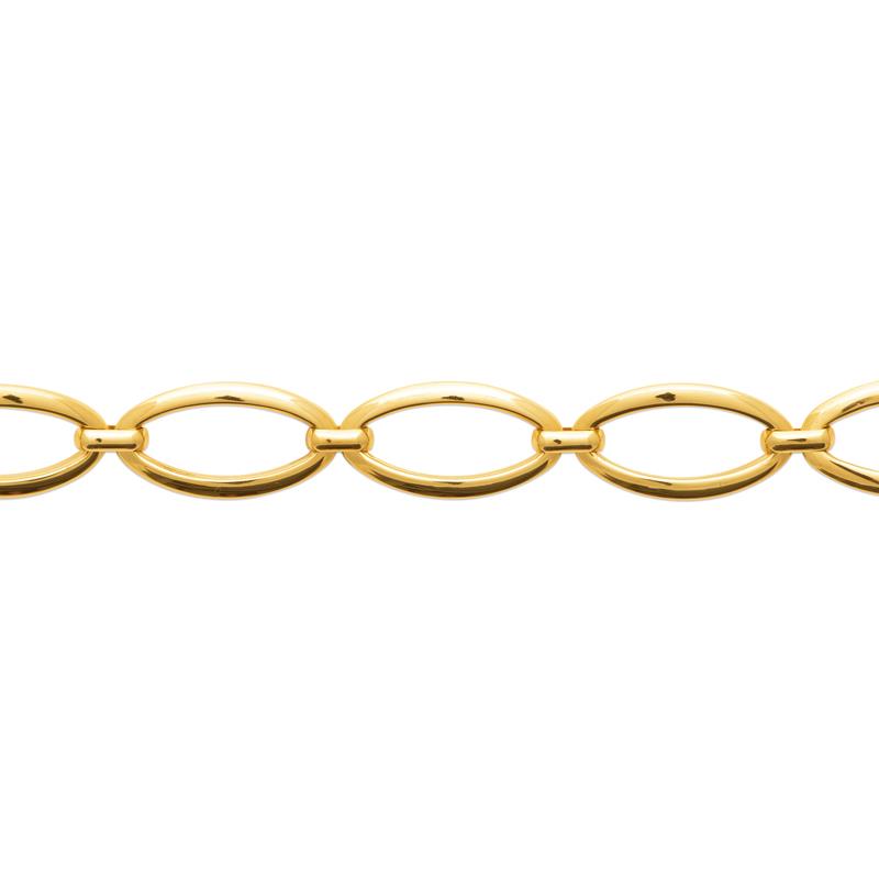 BRACELET ACIER PVD DORÉ