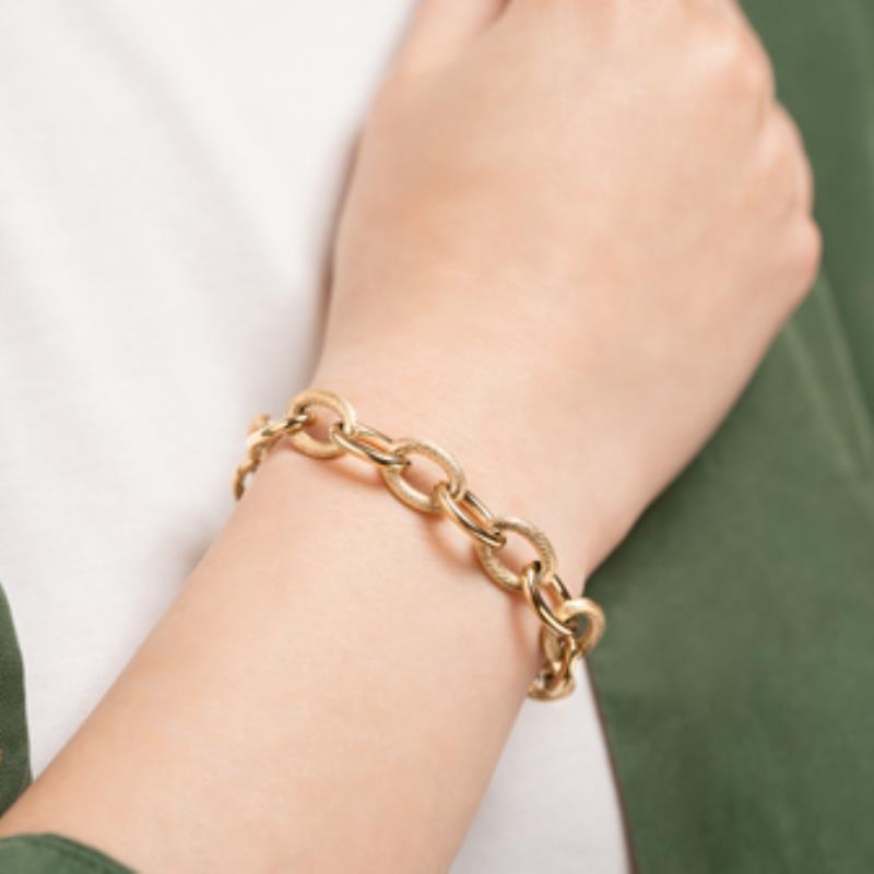 Pulsera Acero 316. Pvd Amarillo - 3z1220421