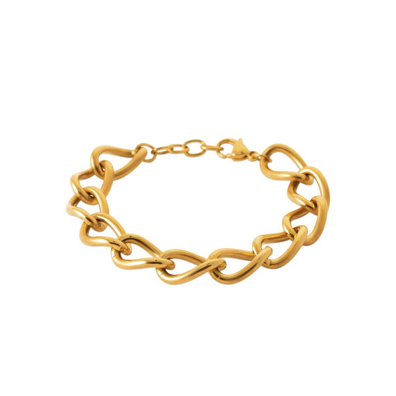 Pulsera Acero 316. Pvd Amarillo - 3z1220521