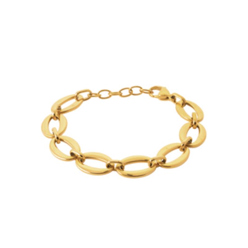 Pulsera Acero 316. Pvd Amarillo - 3z1218420