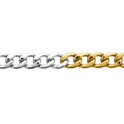 BRACELET ACIER PVD DORÉ