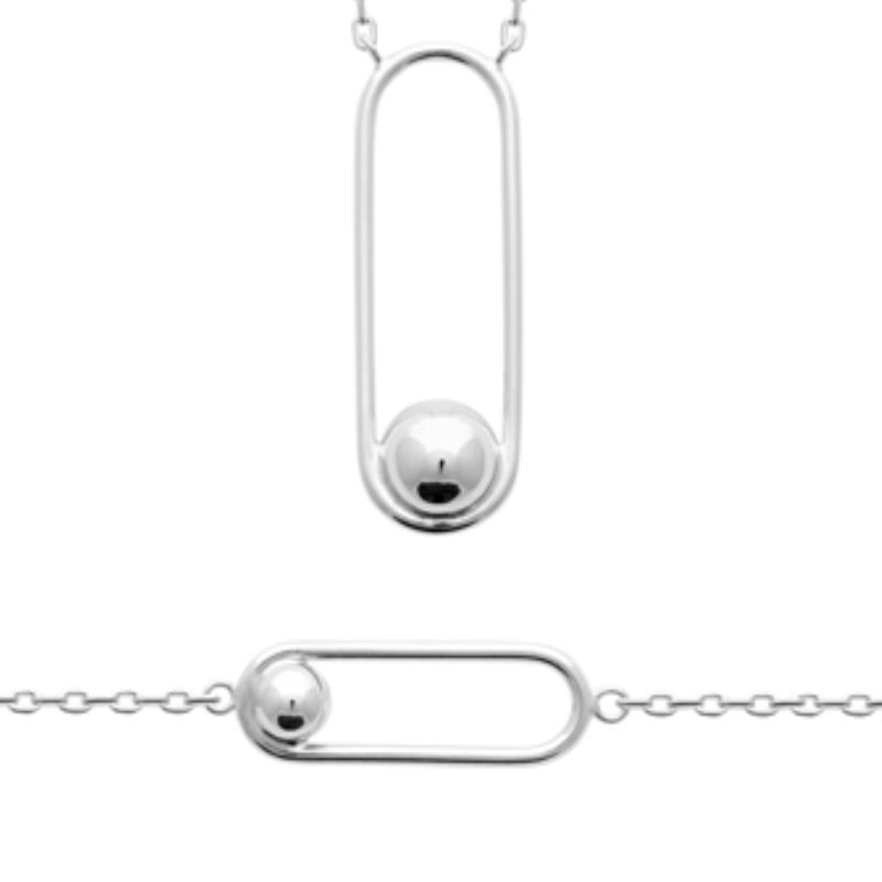 BRACELET ARGENT 925 RHODIE