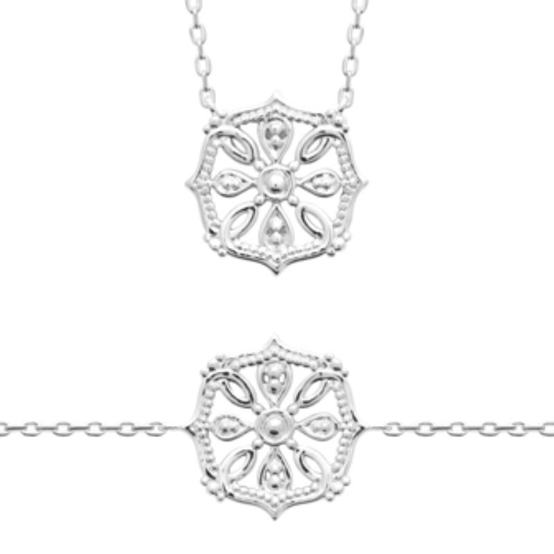 BRACELET ARGENT 925 RHODIE