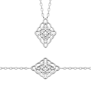 BRACELET ARGENT 925 RHODIE