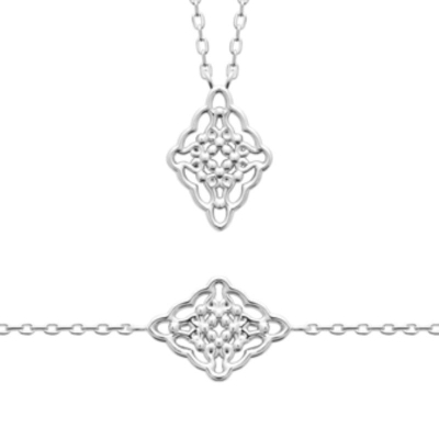 BRACELET ARGENT 925 RHODIE