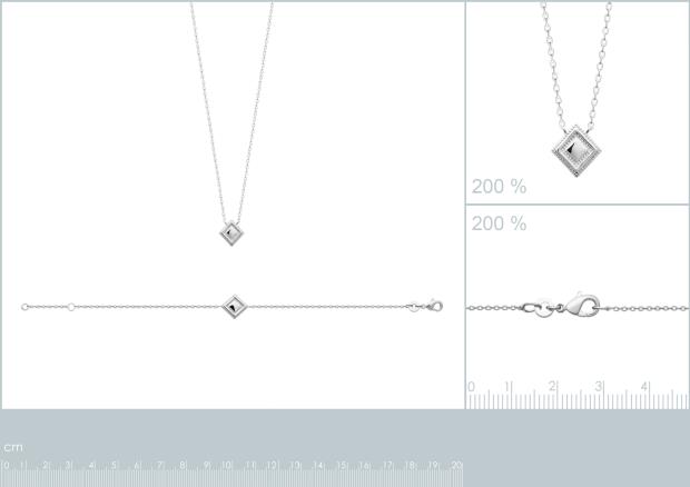 BRACELET ARGENT 925 RHODIE - 7z2202918