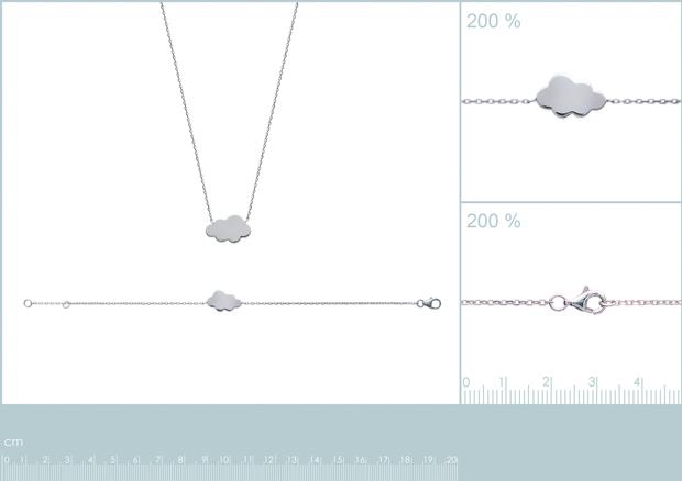 BRACELET ARGENT 925 RHODIE - 7z2132818