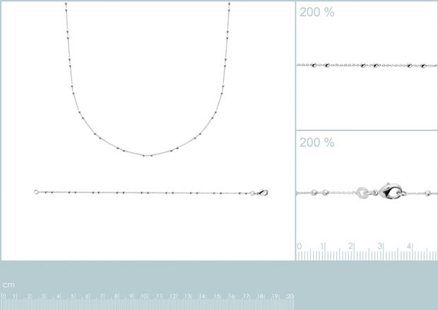 BRACELET ARGENT 925 RHODIE - 7z9191018