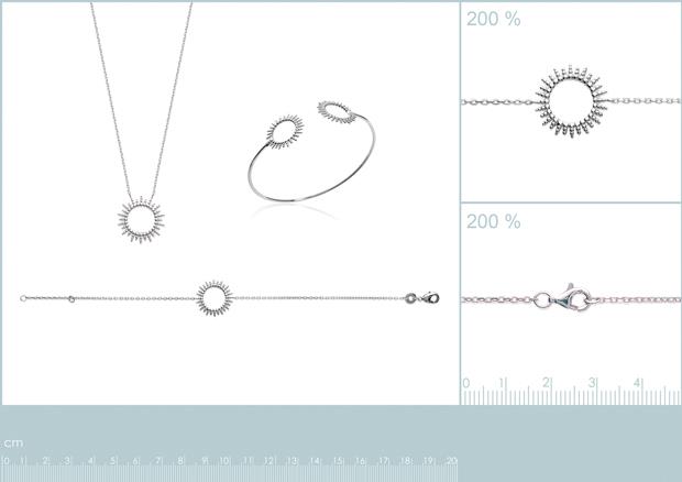 BRACELET ARGENT 925 RHODIE - 7z2160218