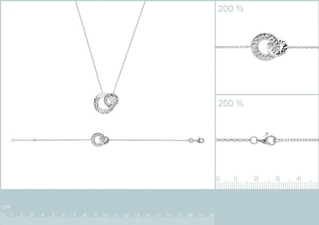 BRACELET ARGENT 925 RHODIE - 7z2163918