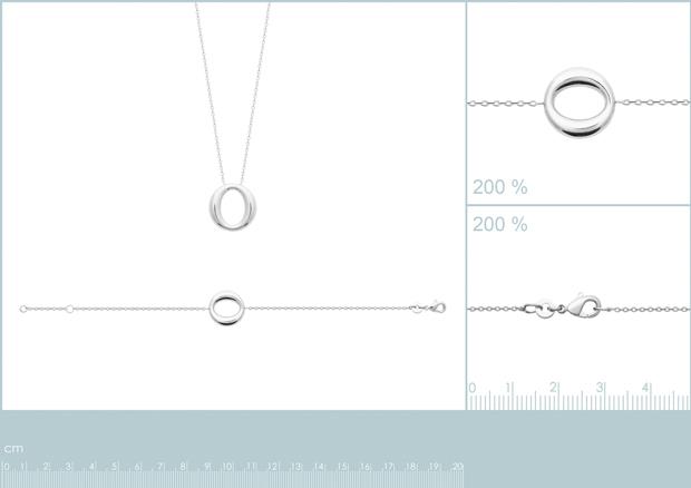 BRACELET ARGENT 925 RHODIE - 7z2177518