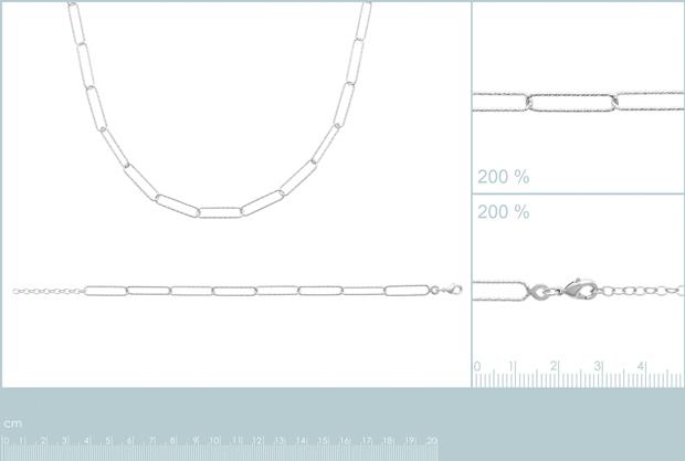 BRACELET ARGENT 925 RHODIE - 7z2178719