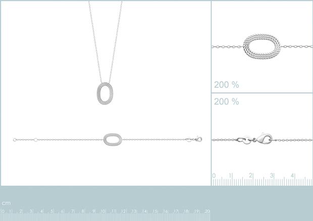 BRACELET ARGENT 925 RHODIE - 7z2179118