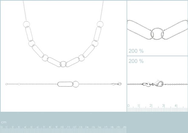 BRACELET ARGENT 925 RHODIE - 7z2181419