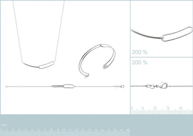 BRACELET ARGENT 925 RHODIE - 7z2181718