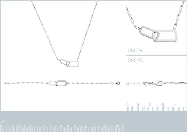 BRACELET ARGENT 925 RHODIE - 7z2183918