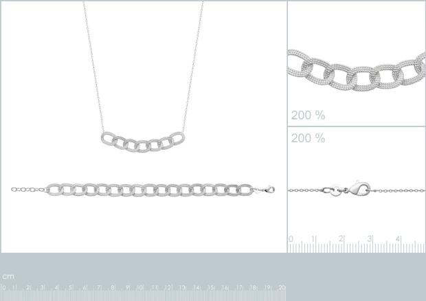 BRACELET ARGENT 925 RHODIE - 7z2184118