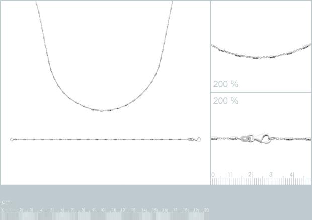 BRACELET ARGENT 925 RHODIE - 7z2186218