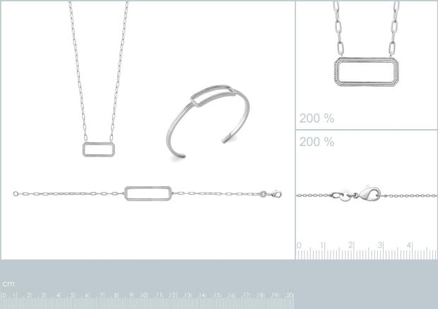 BRACELET ARGENT 925 RHODIE - 7z2189118