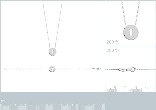 BRACELET ARGENT 925 RHODIE - 7z2191018