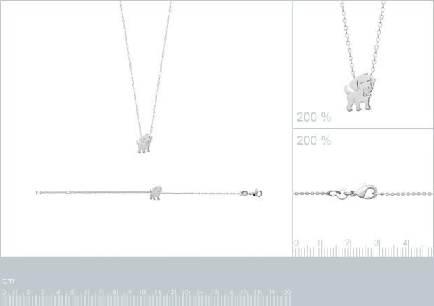 BRACELET ARGENT 925 RHODIE - 7z2195415