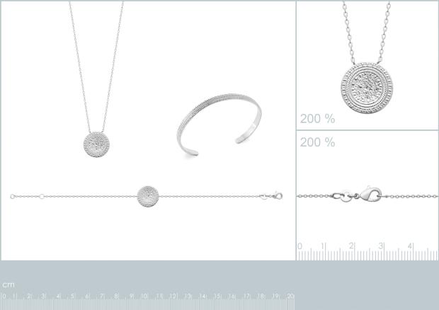 BRACELET ARGENT 925 RHODIE - 7z2199018