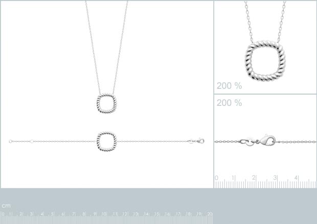 BRACELET ARGENT 925 RHODIE - 7z2200918