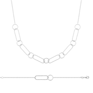 BRACELET ARGENT 925 RHODIE