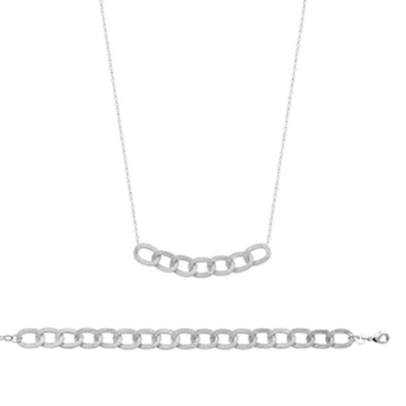 BRACELET ARGENT 925 RHODIE