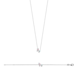 BRACELET ARGENT 925 RHODIE LAQUE