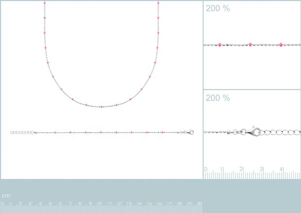 BRACELET ARGENT 925 RHODIE LAQUE - 7z9196918