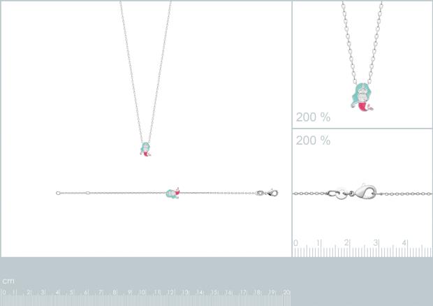 BRACELET ARGENT 925 RHODIE LAQUE - 7z2195915