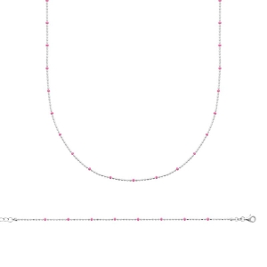 BRACELET ARGENT 925 RHODIE LAQUE