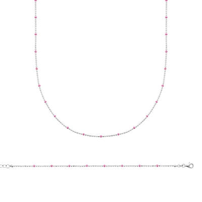 BRACELET ARGENT 925 RHODIE LAQUE