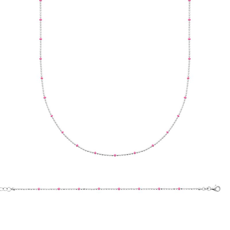 BRACELET ARGENT 925 RHODIE LAQUE